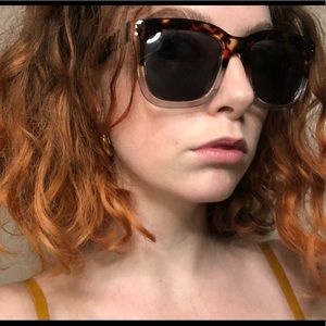 Steve Madden Square Tortoise Shell Sunnies